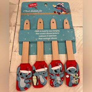 Disney Red and Blue Stitch Spatula Set
